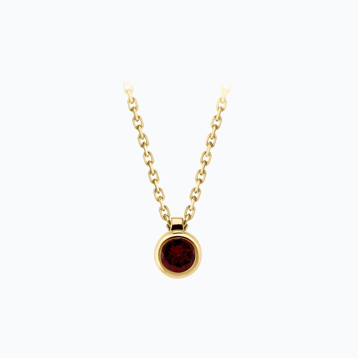 Collier Sparkling Grenat 3.5 mm