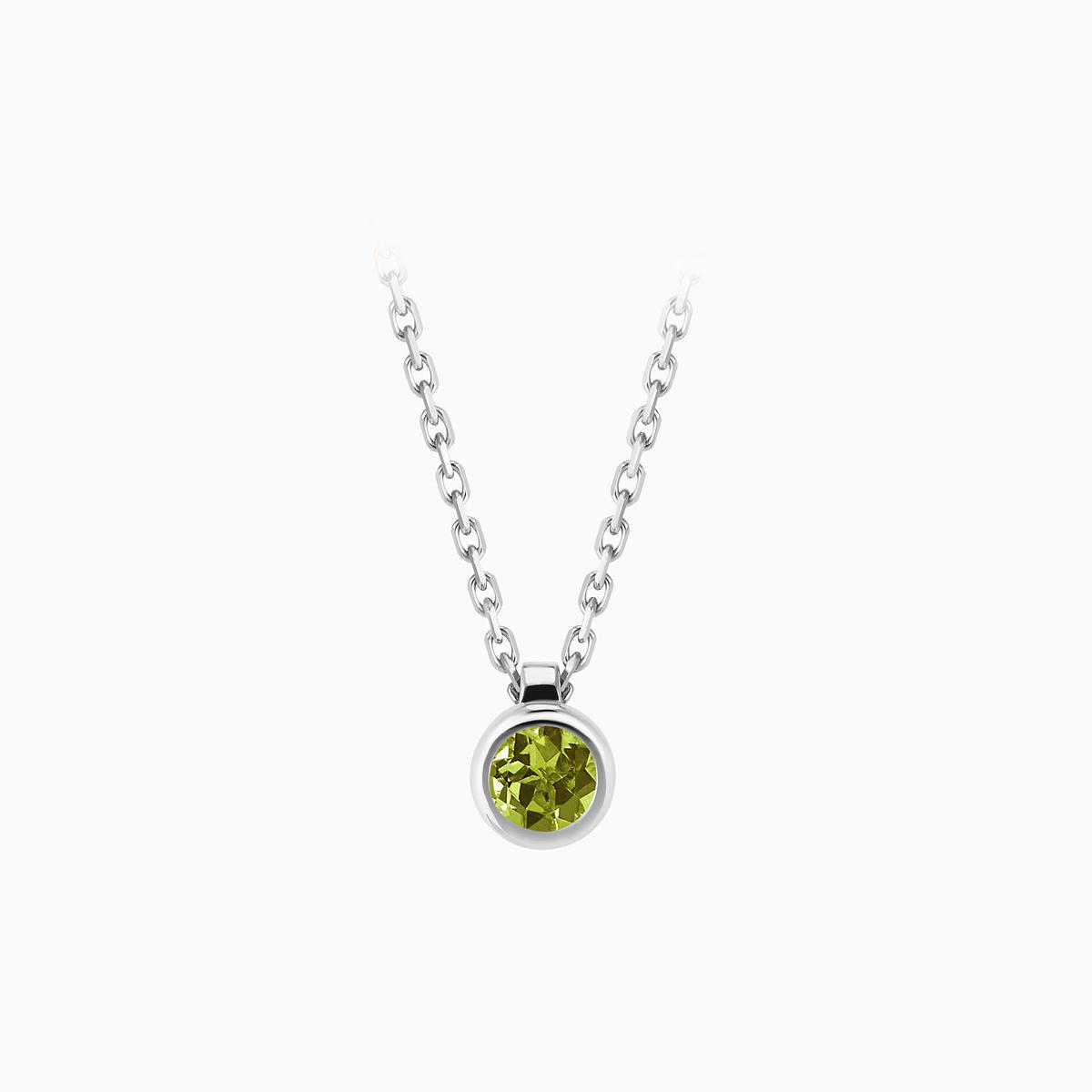 Collier Sparkling Péridot 3.5 mm