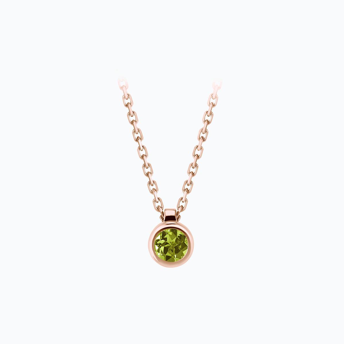 Collier Sparkling Péridot 3.5 mm