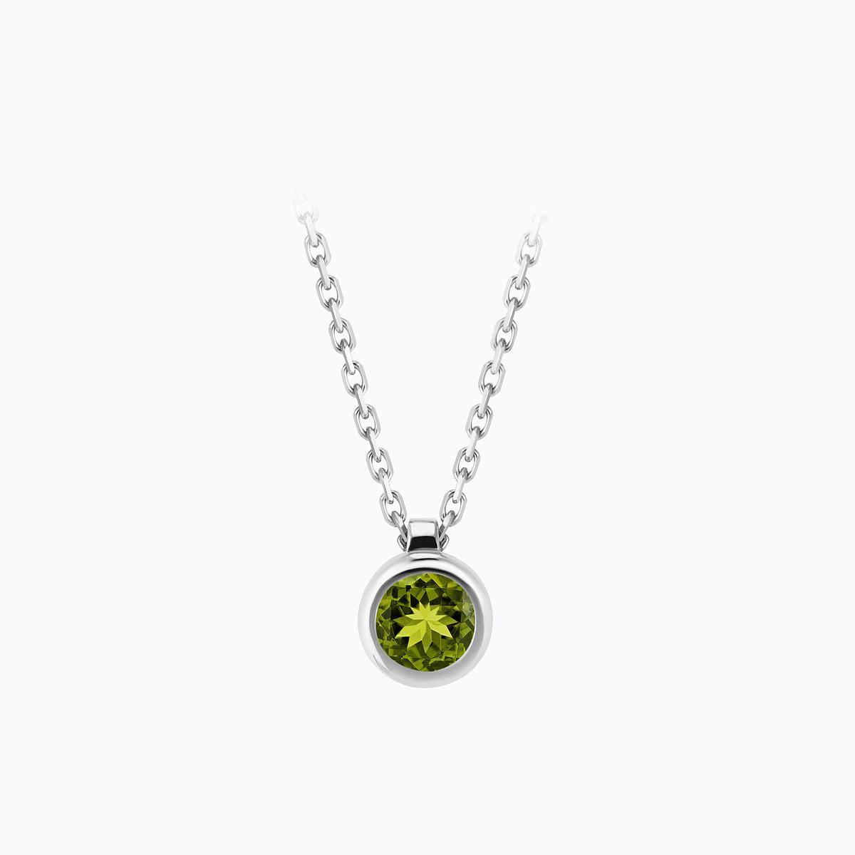 Collier Sparkling Péridot 4.5 mm