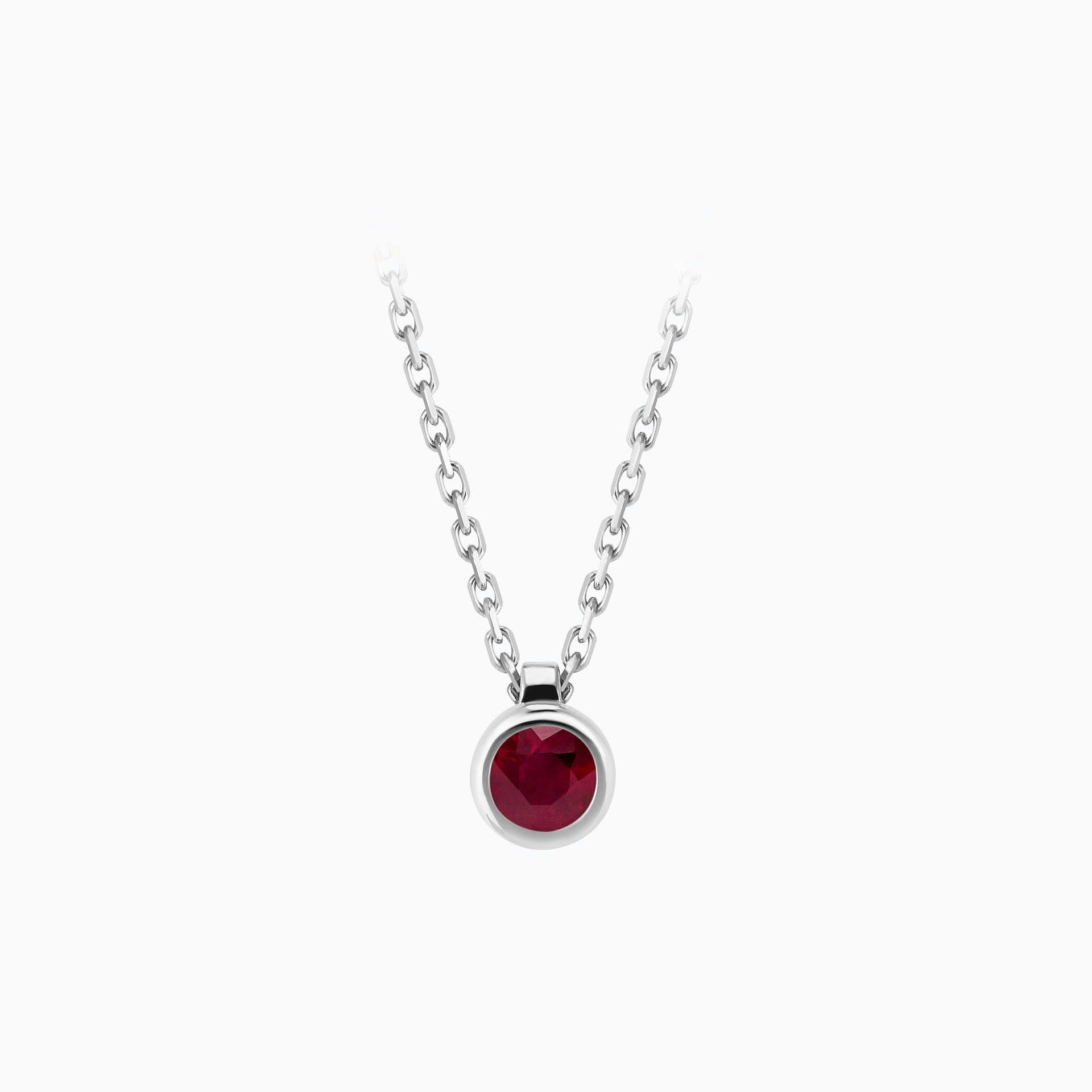 Collier Sparkling Rubis 3.5 mm