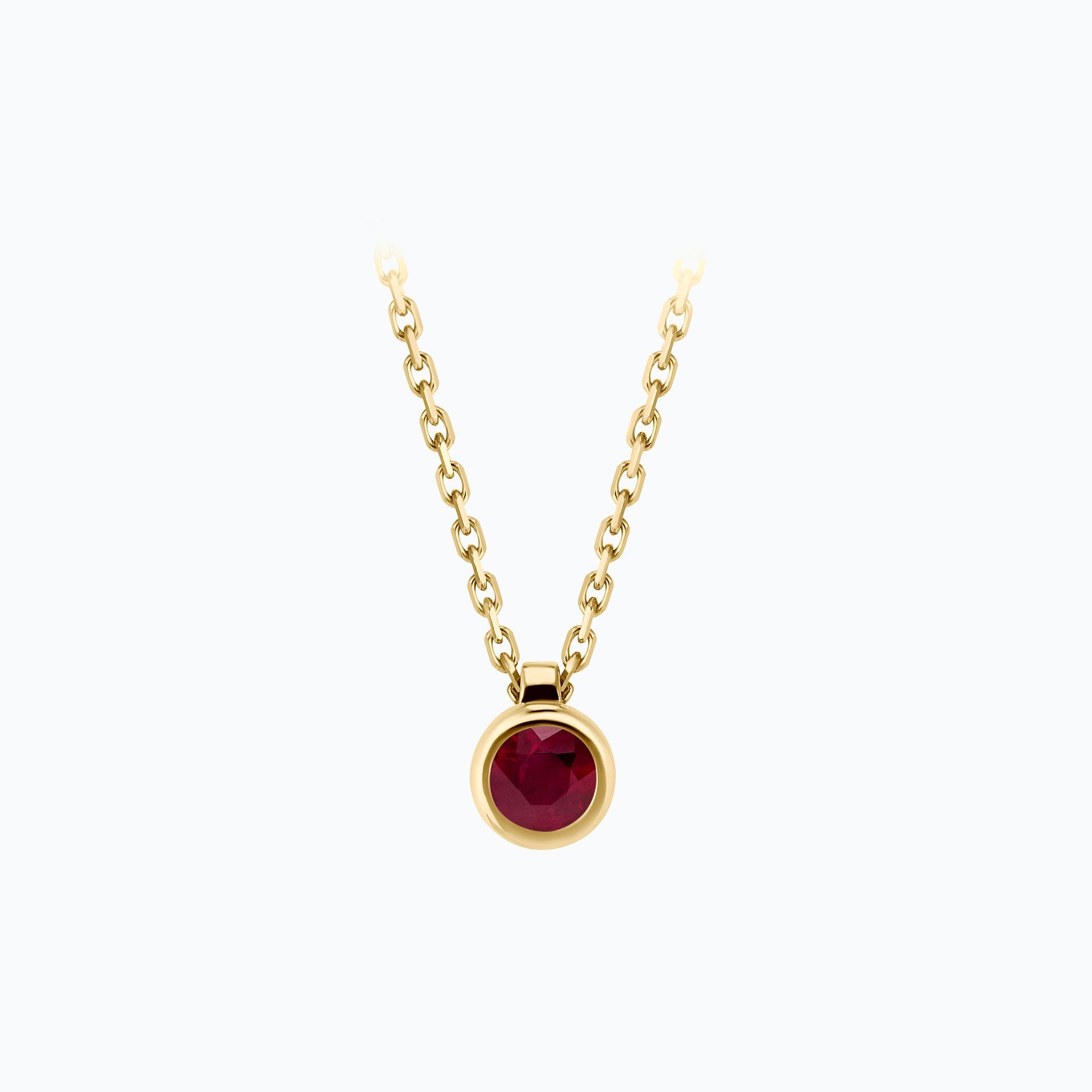 Collier Sparkling Rubis 3.5 mm
