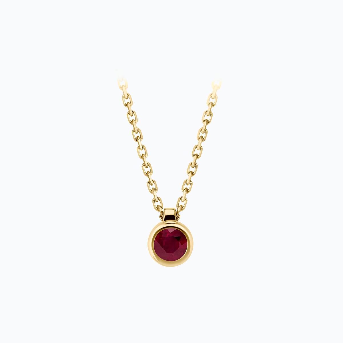 Collier Sparkling Rubis 3.5 mm