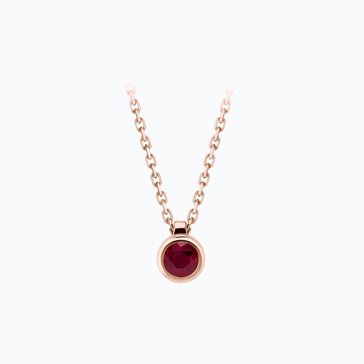 Collier Sparkling Rubis 3.5 mm