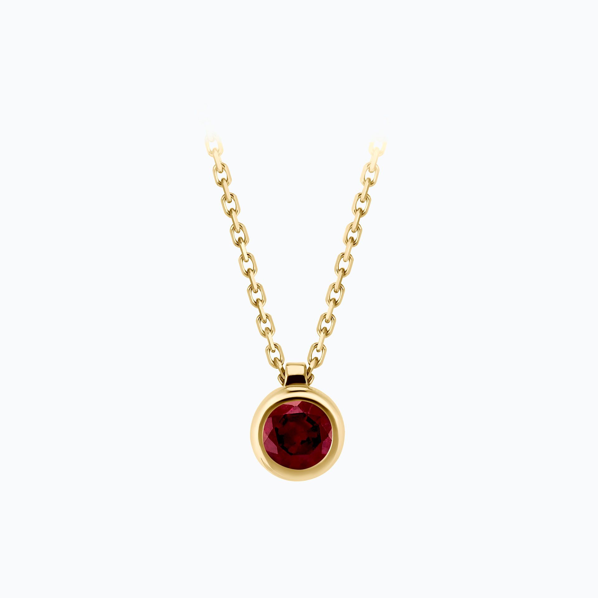 Collier Sparkling Rubis 4.5 mm