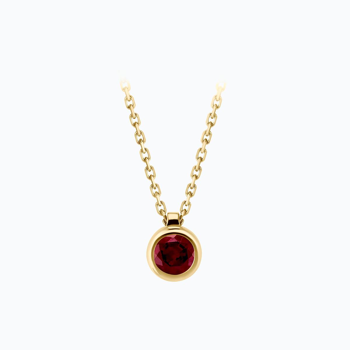 Collier Sparkling Rubis 4.5 mm