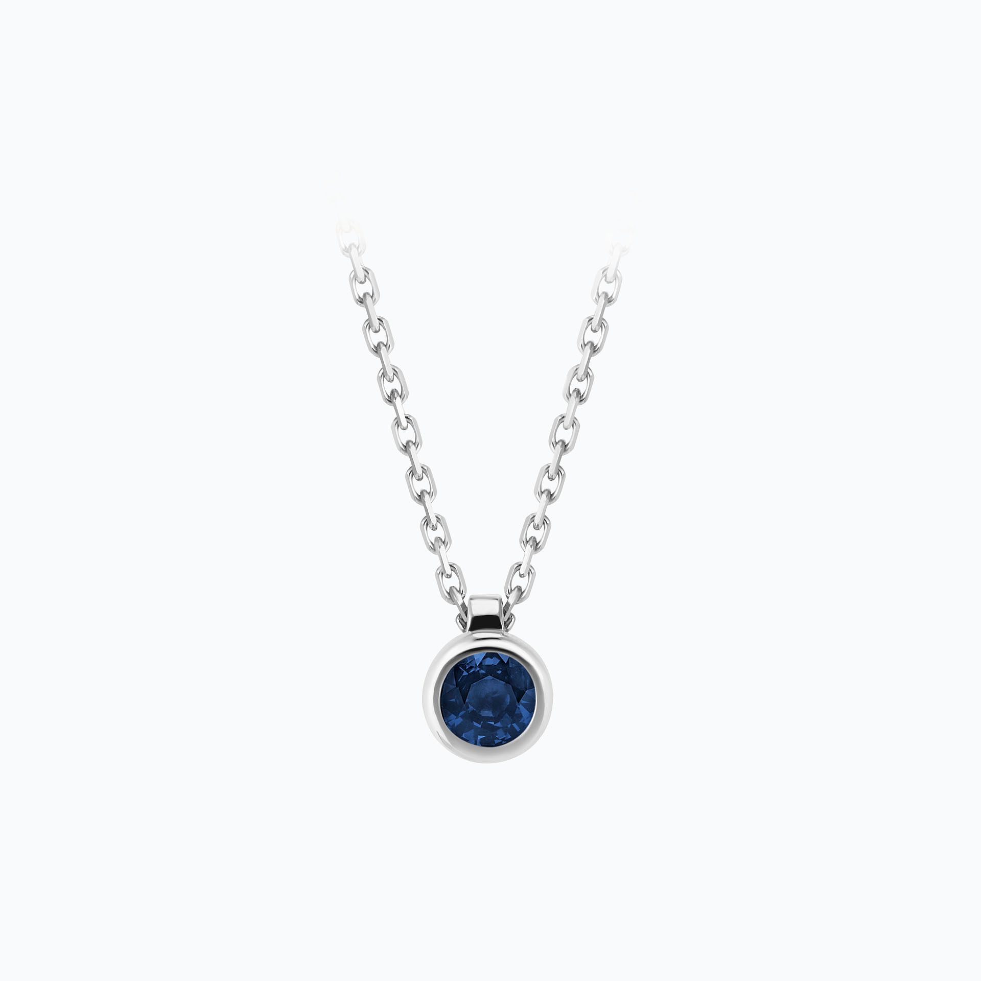 Collier Sparkling Saphir 3.5 mm