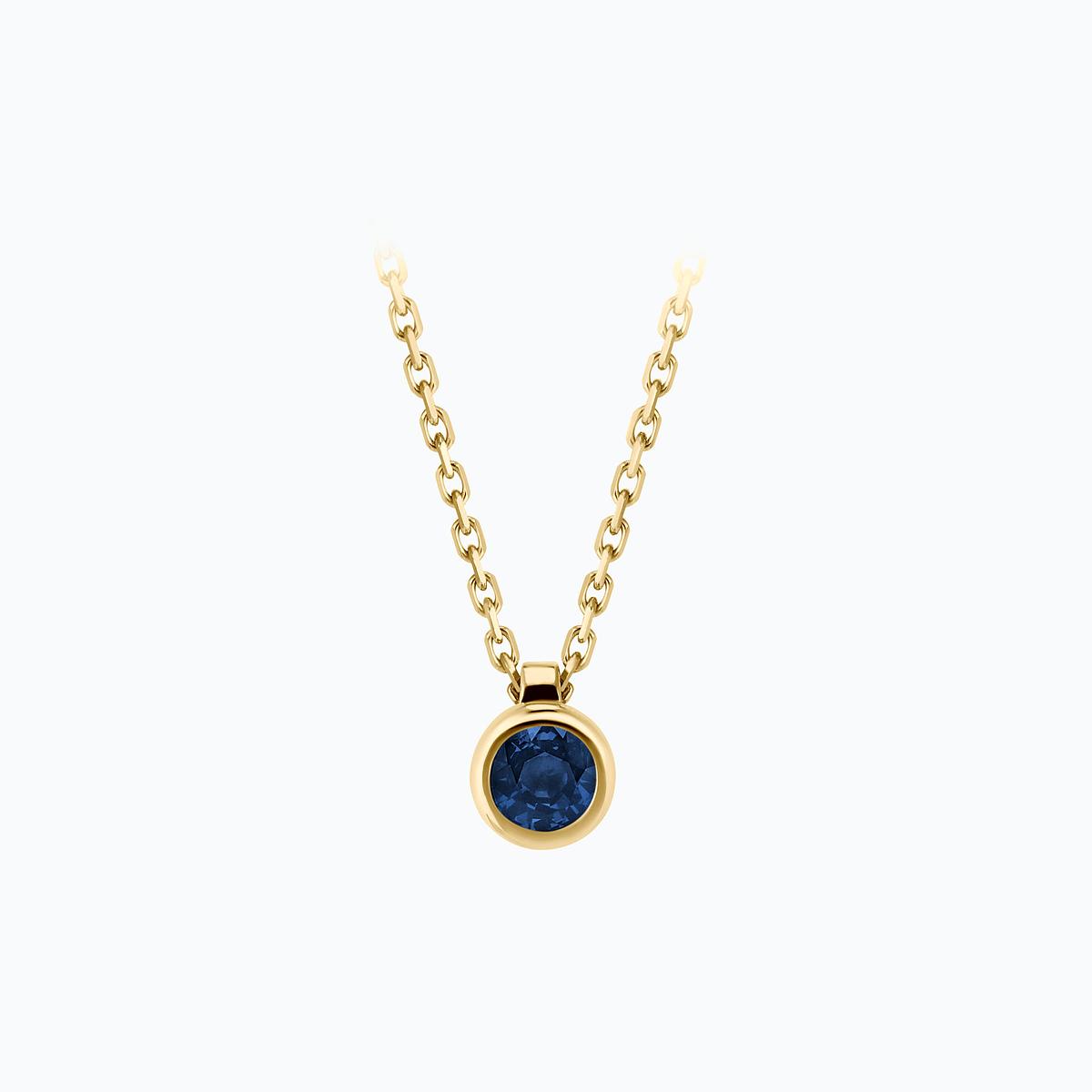 Collier Sparkling Saphir 3.5 mm