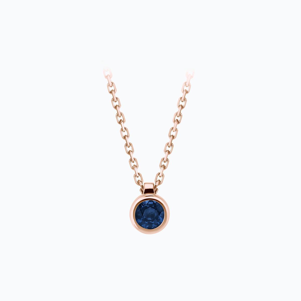 Collier Sparkling Saphir 3.5 mm