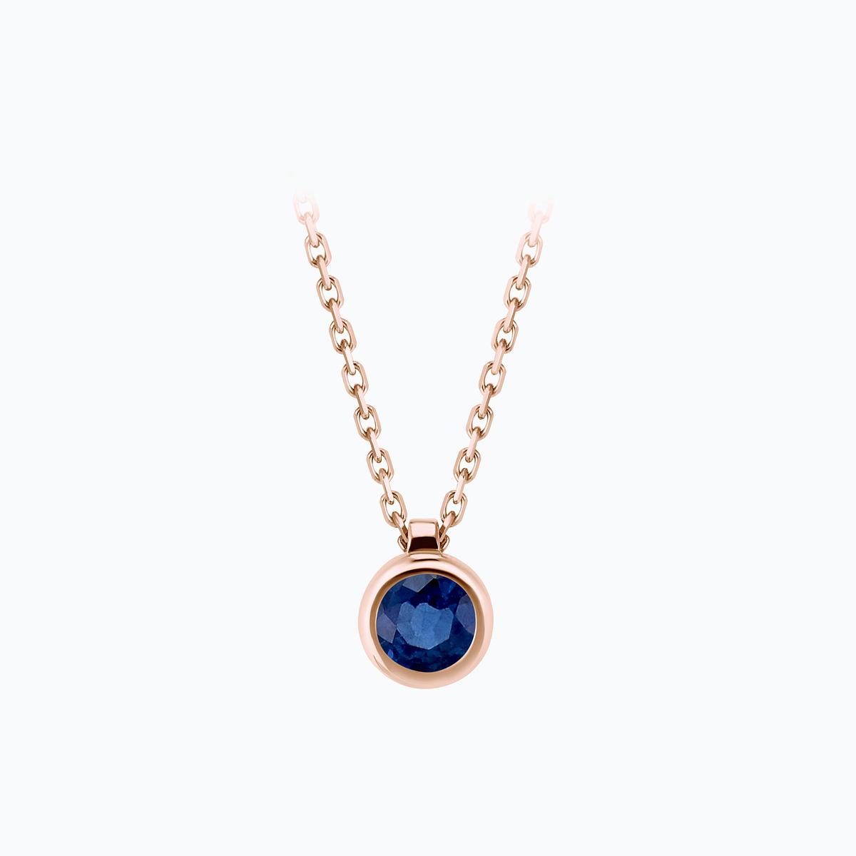 Collier Sparkling Saphir 4.5 mm