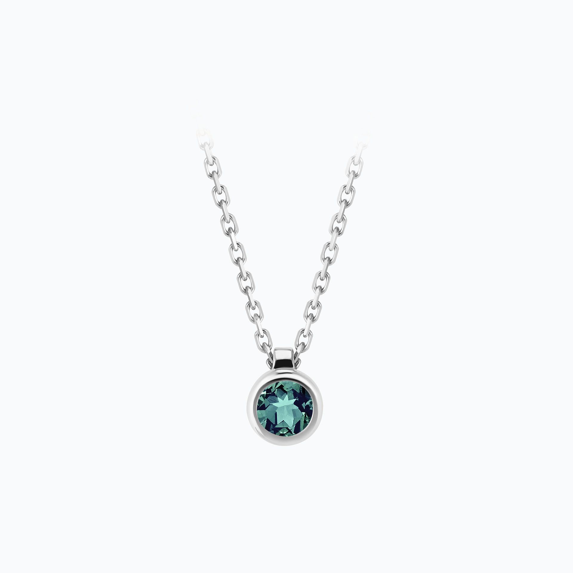 Collier Sparkling Saphir Teal 3.5 mm