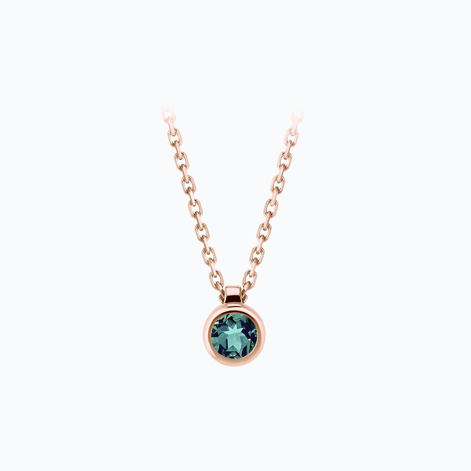 Collier Sparkling Saphir Teal 3.5 mm