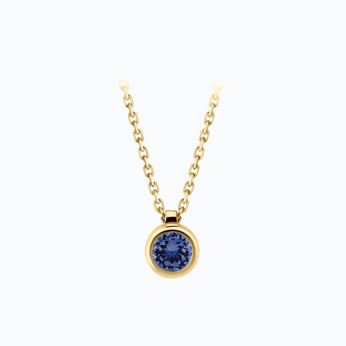 Collier Sparkling Tanzanite 4.5 mm