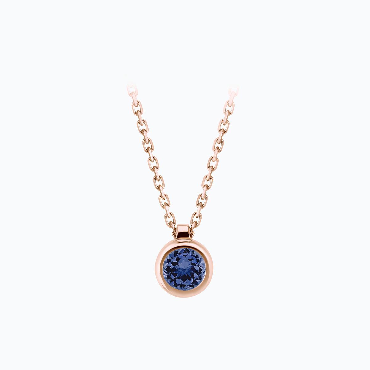Collier Sparkling Tanzanite 4.5 mm