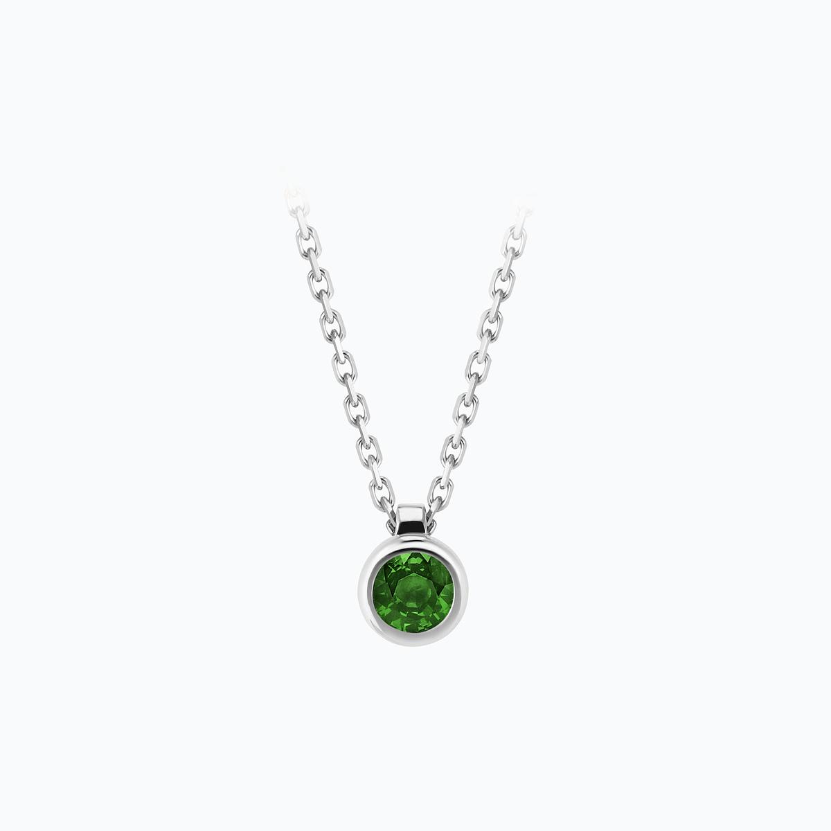 Collier Sparkling Tsavorite 3.5 mm