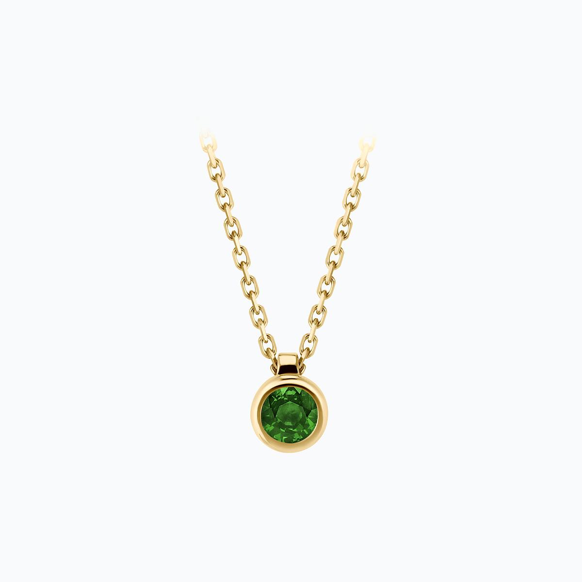 Collier Sparkling Tsavorite 3.5 mm