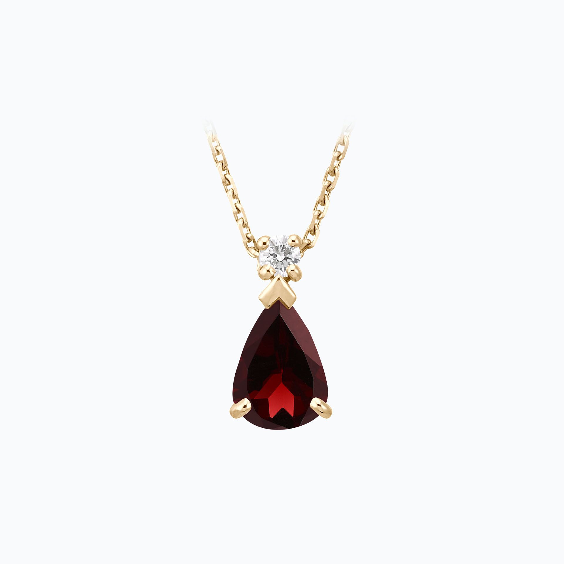 Collier Tosca Grenat