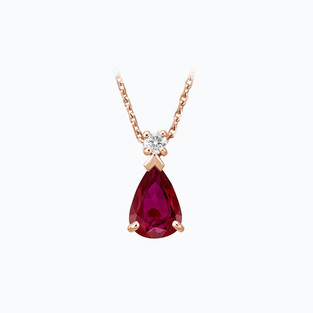 Collier Tosca Rubis