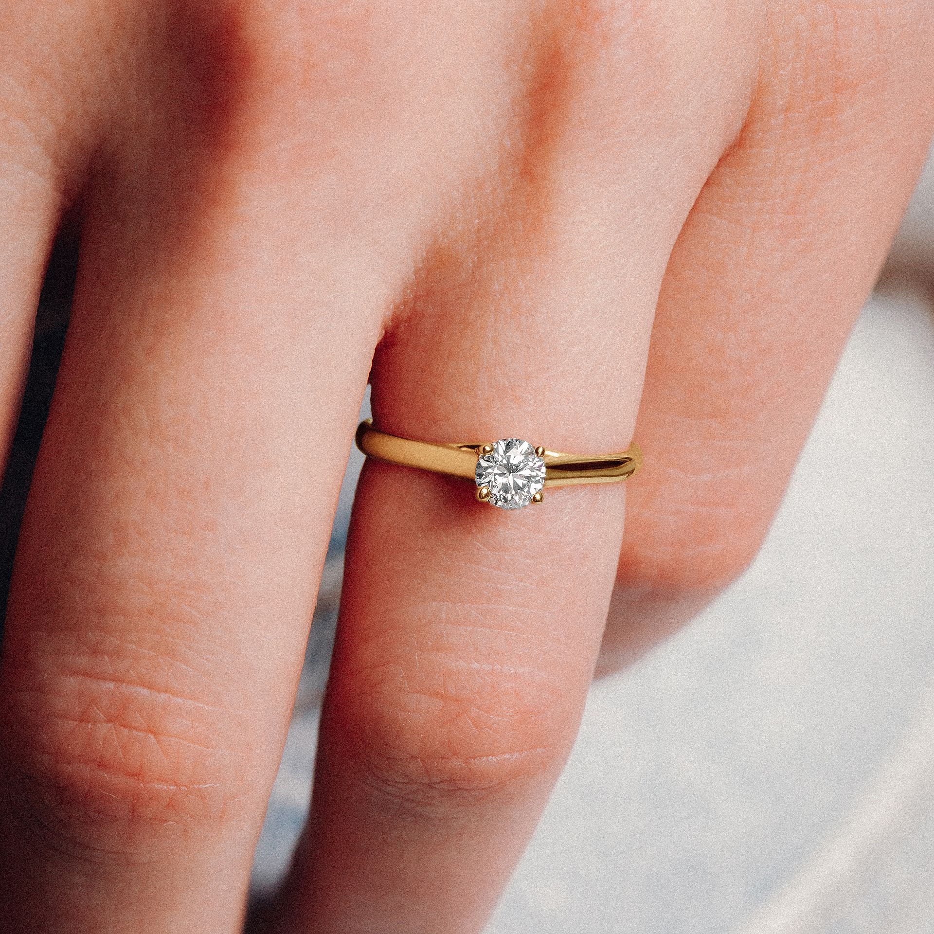 Solitaire Fanny Éclat Diamant de Synthèse