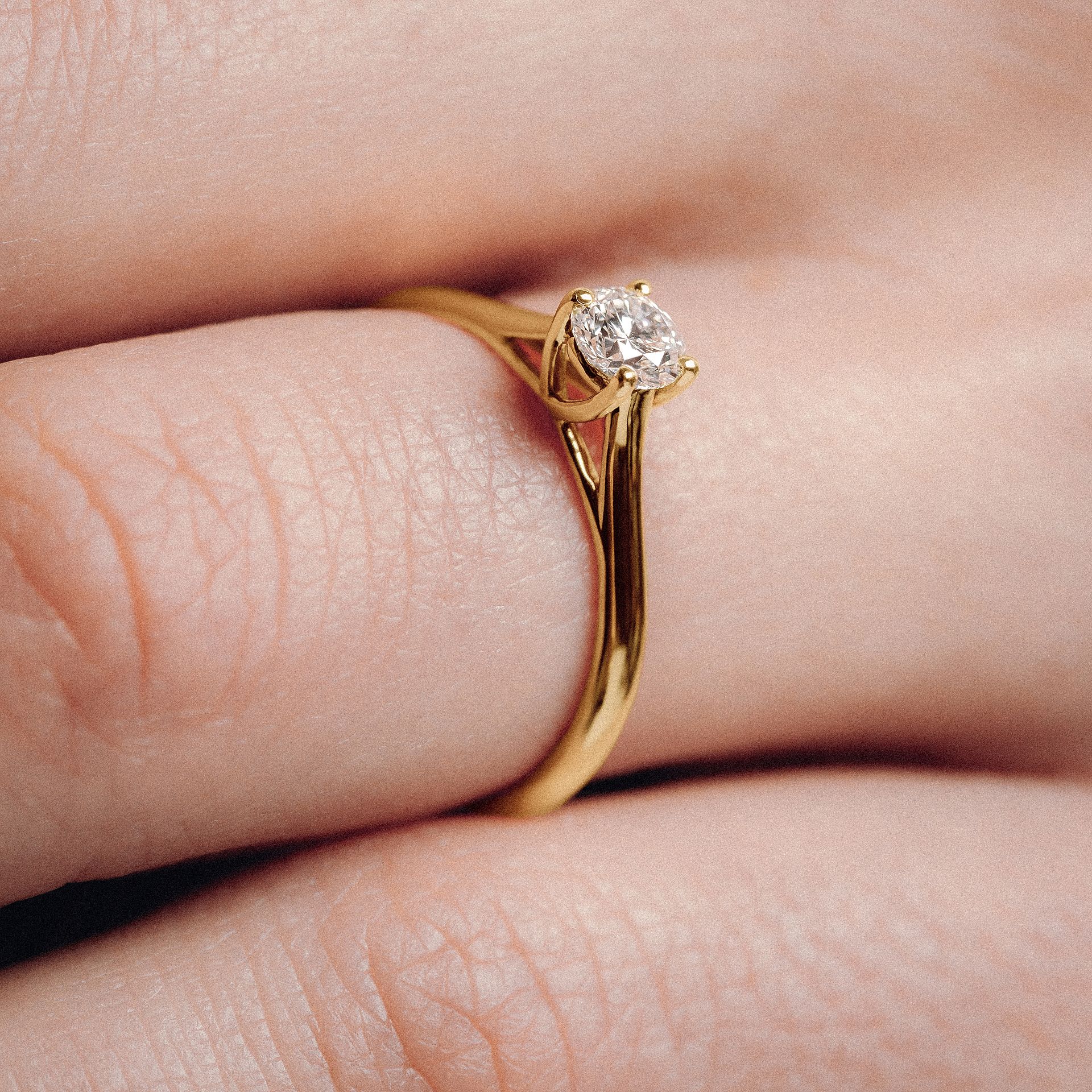 Solitaire Fanny Éclat Diamant de Synthèse