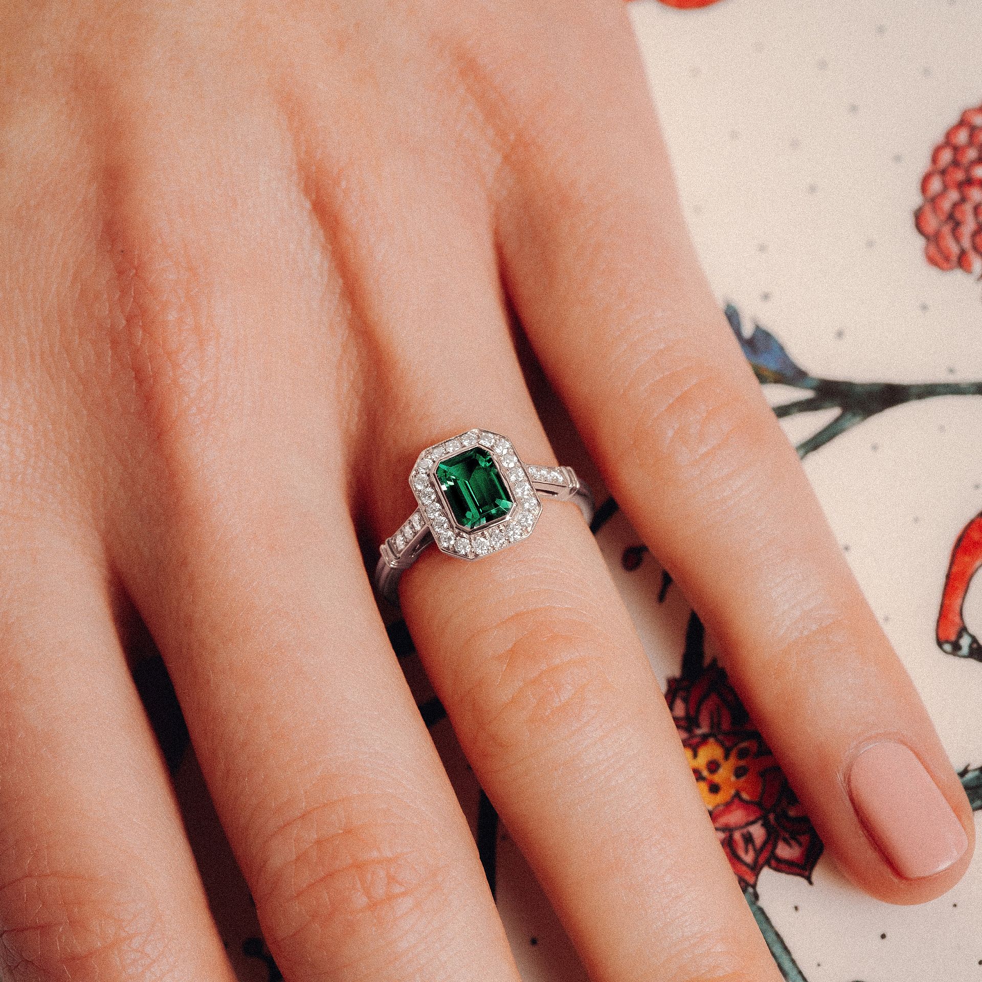 Solitaire Gabrielle Tsavorite