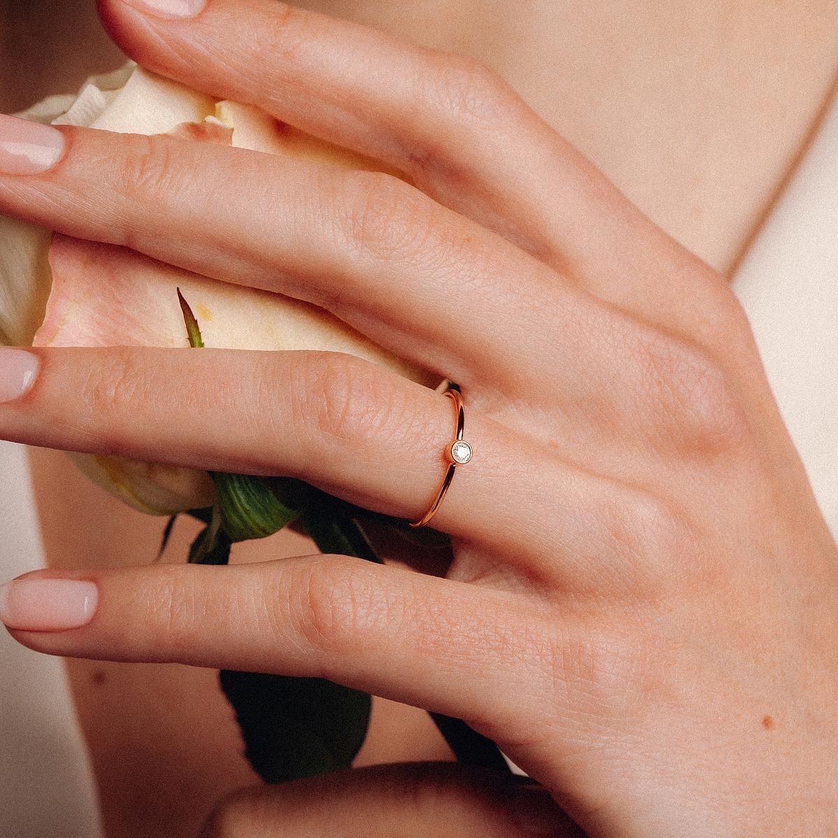 Solitaire Harmony 0.06 carat