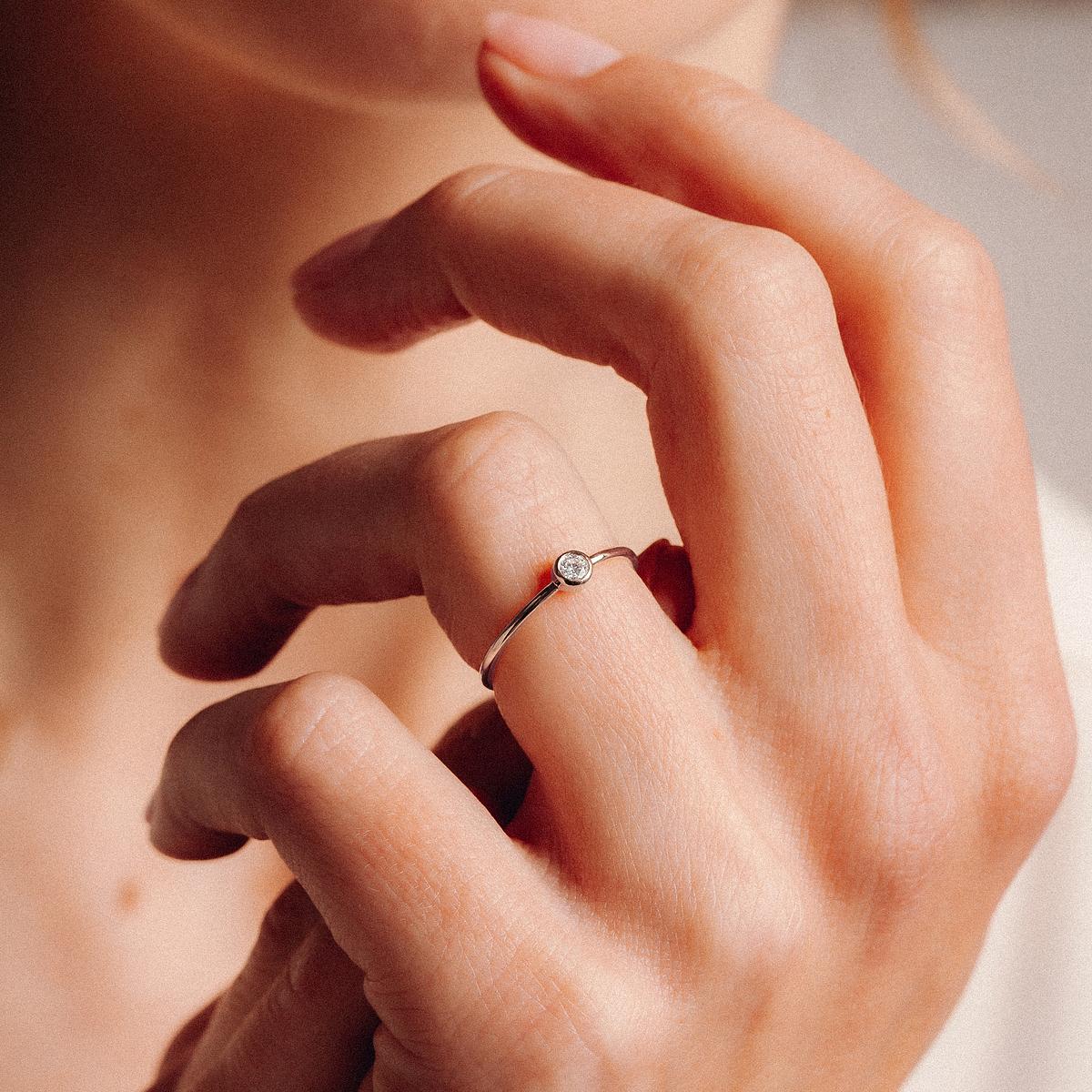 Solitaire Harmony 0.10 carat