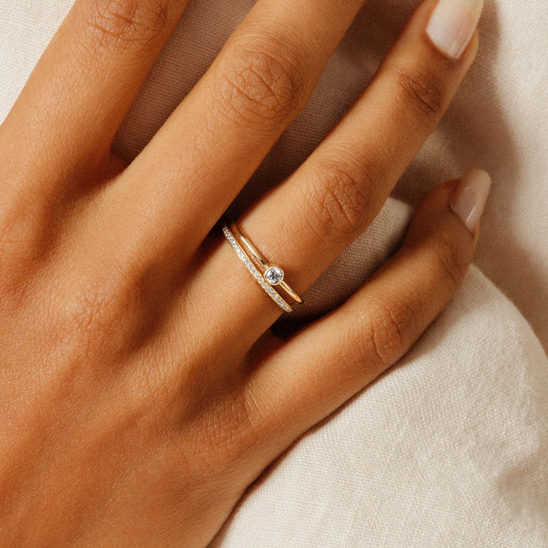 Solitaire Harmony 0.10 carat