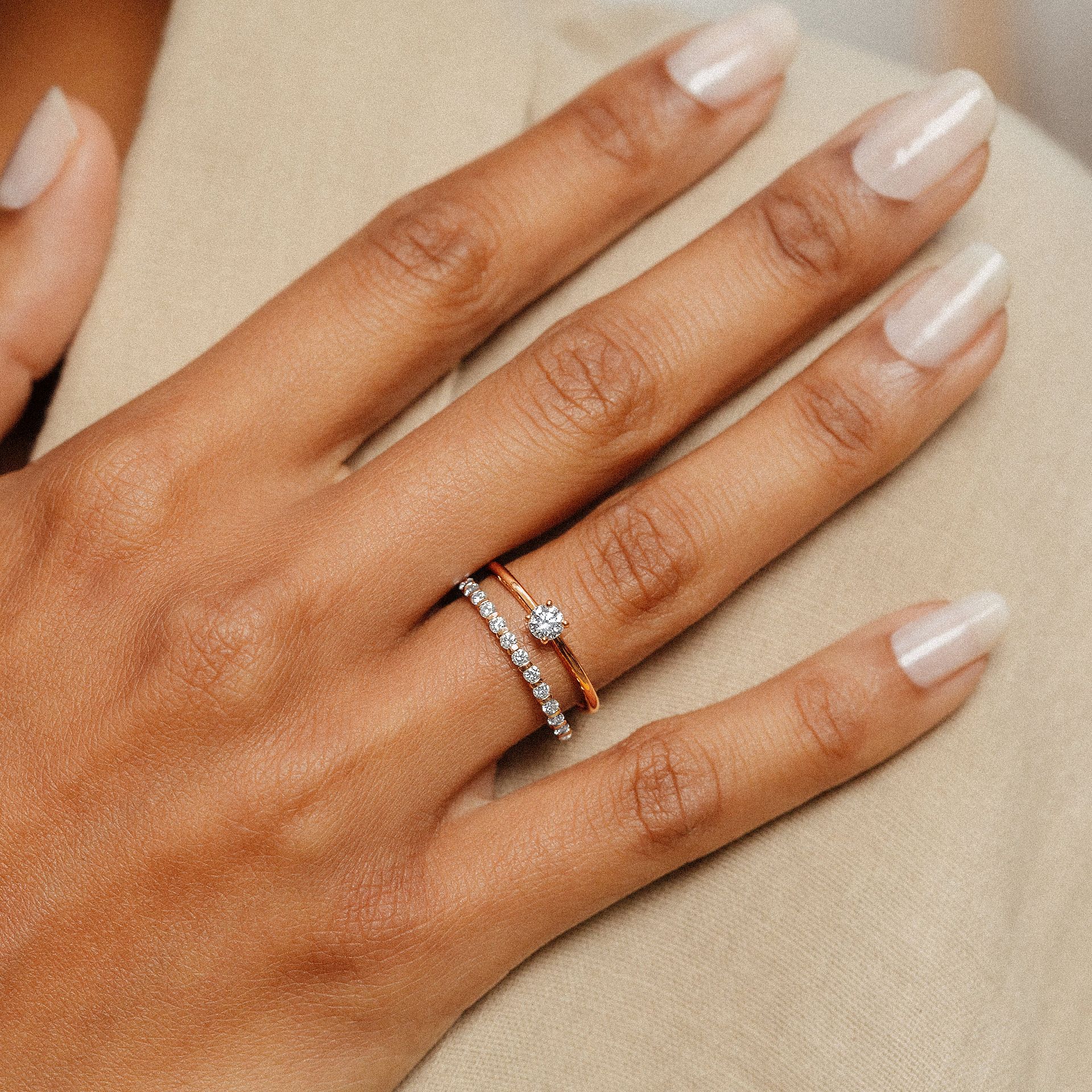Solitaire Séléné 0.20 carat