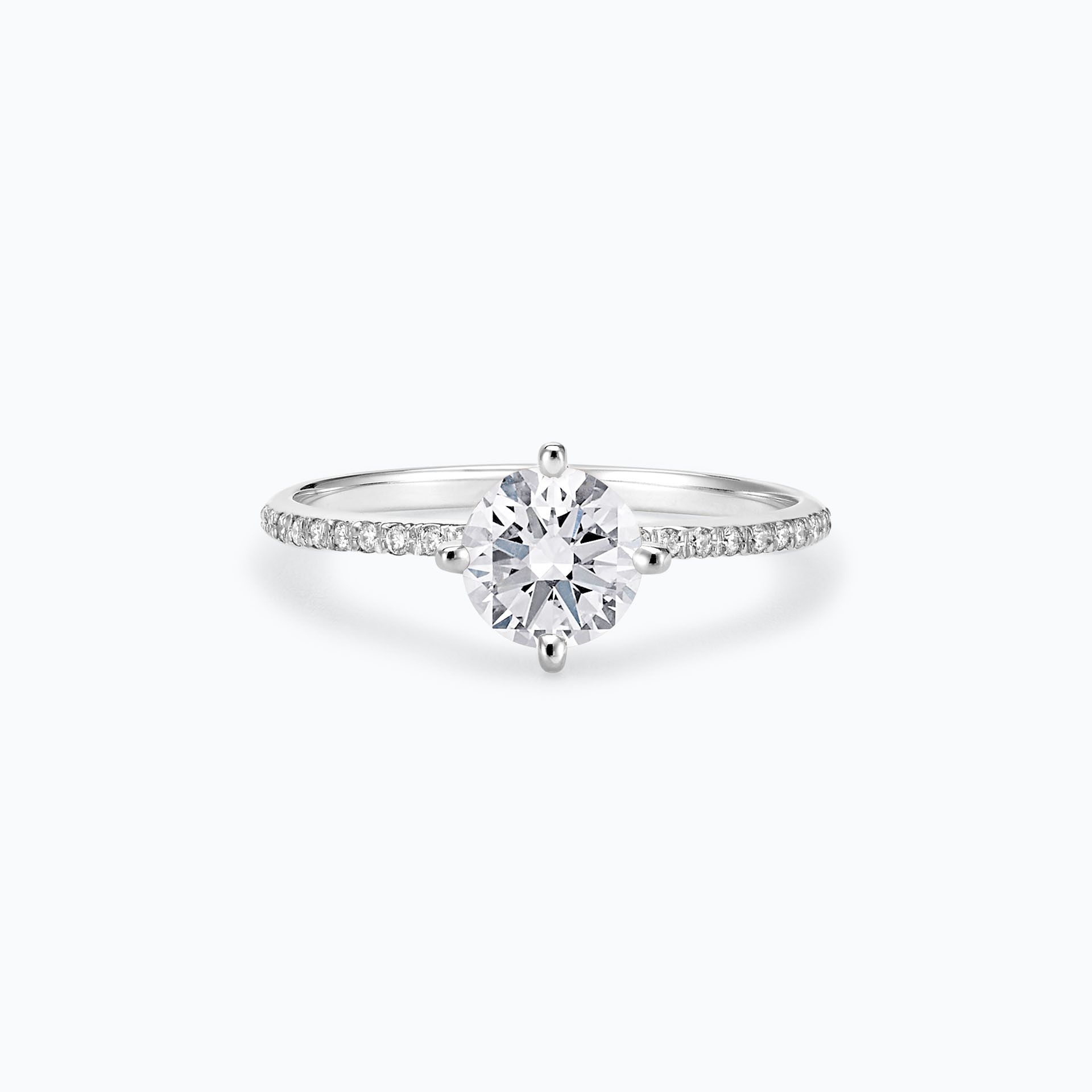 Solitaire Pavé Alva Iconique
