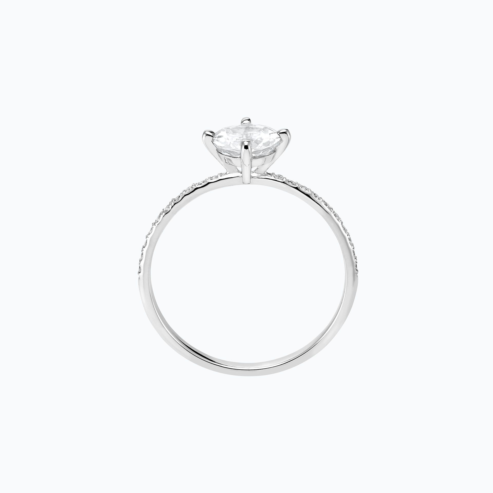 Solitaire Pavé Alva Iconique