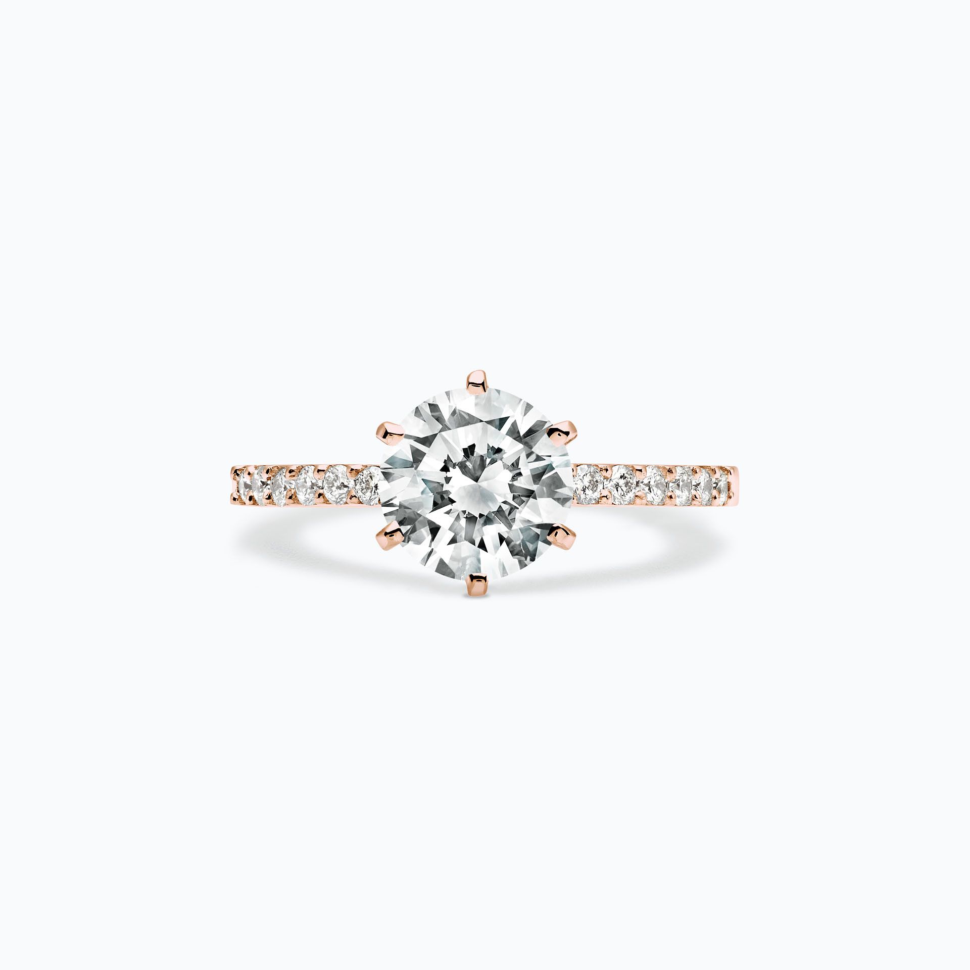 Solitaire Pavé Camille Diamant Iconique