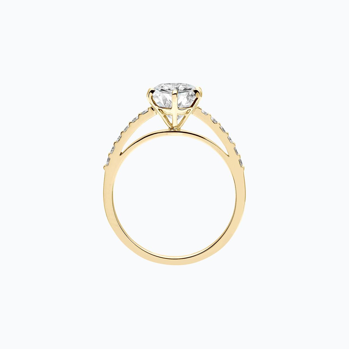 Solitaire Pavé Camille Diamant Iconique