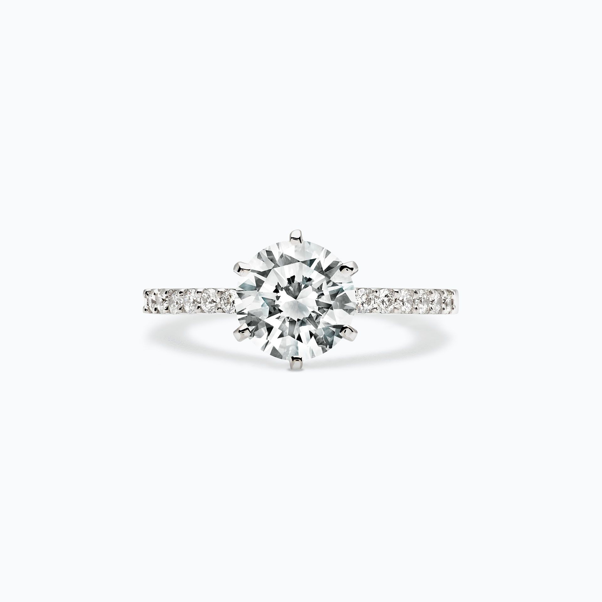 Solitaire Pavé Camille Diamant Iconique