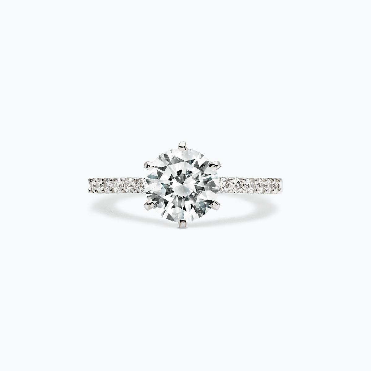 Solitaire Pavé Camille Diamant Iconique