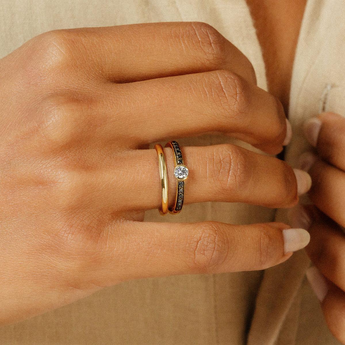 Alliance Demi jonc 2 mm