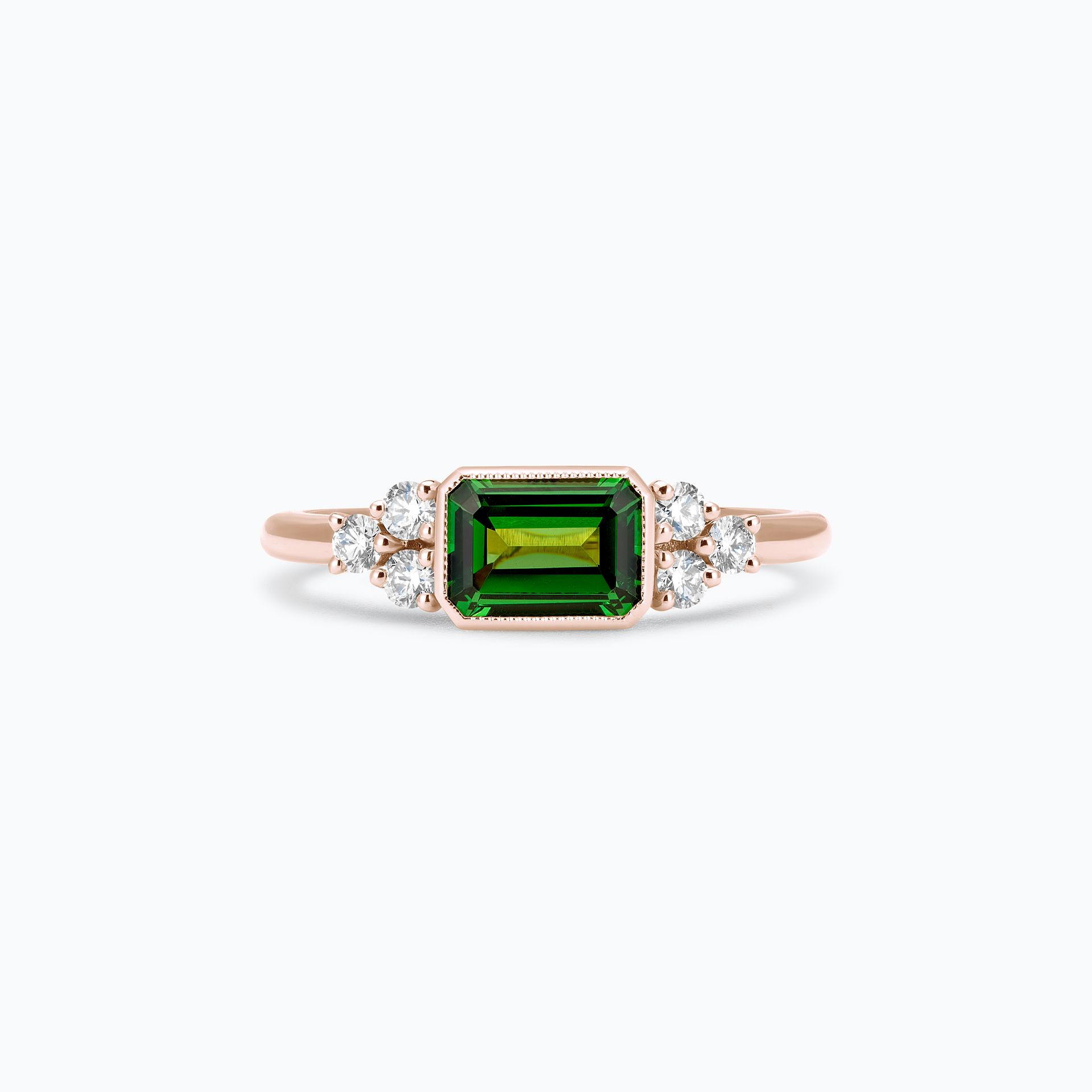 Solitaire Louise Tsavorite