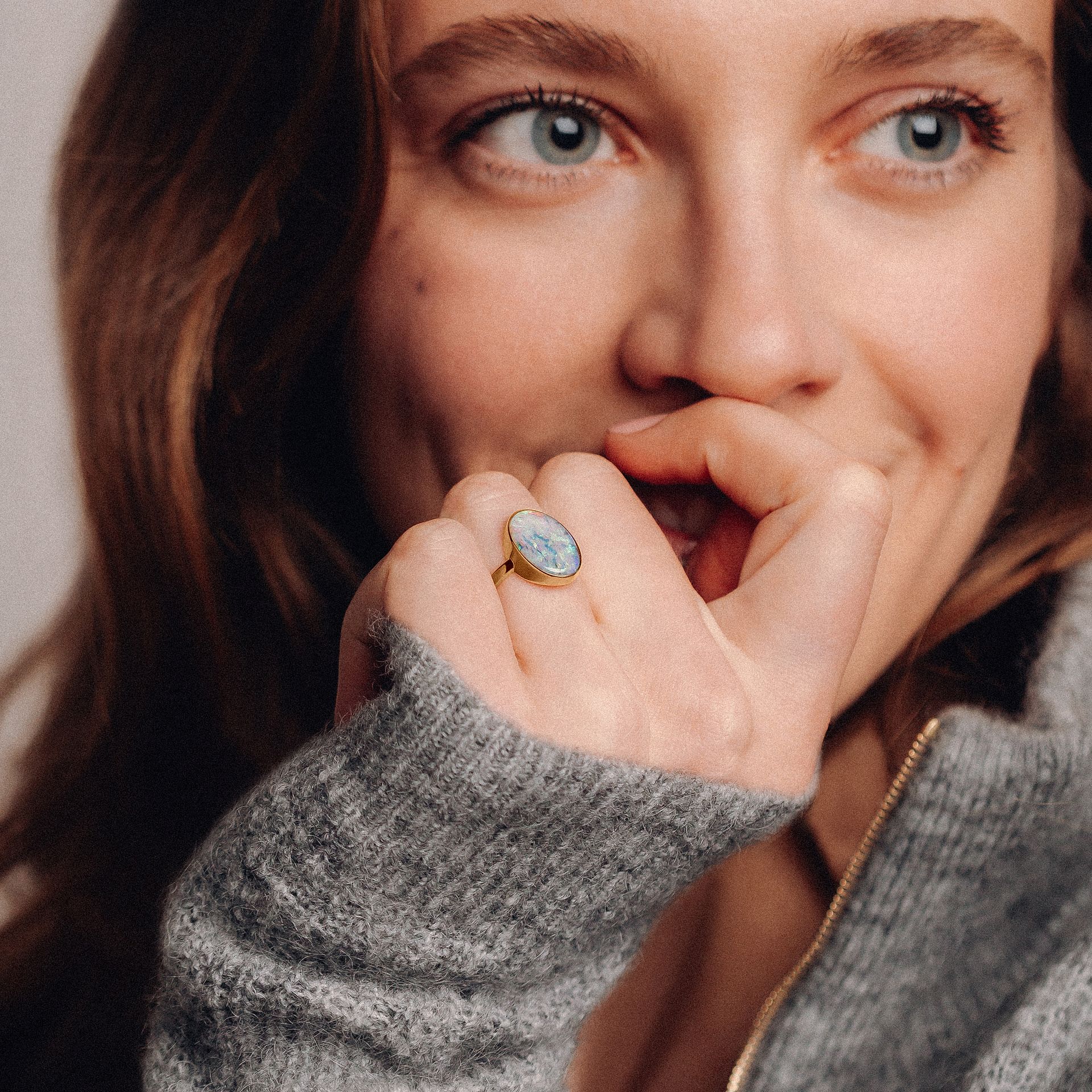 Bague Comet Opale Petite