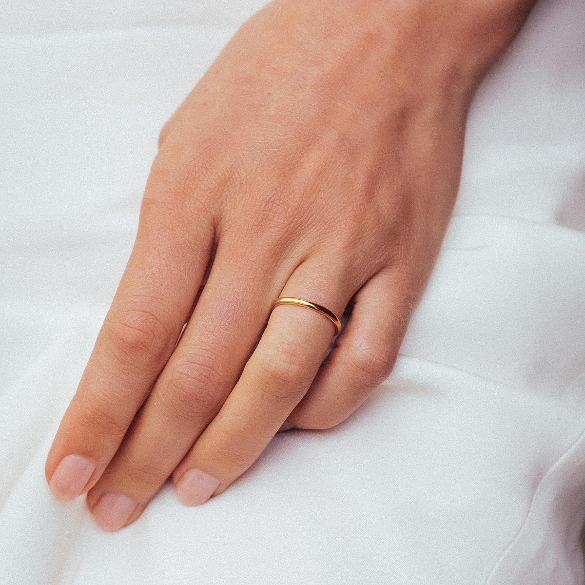 Alliance Jonc Confort 2 mm