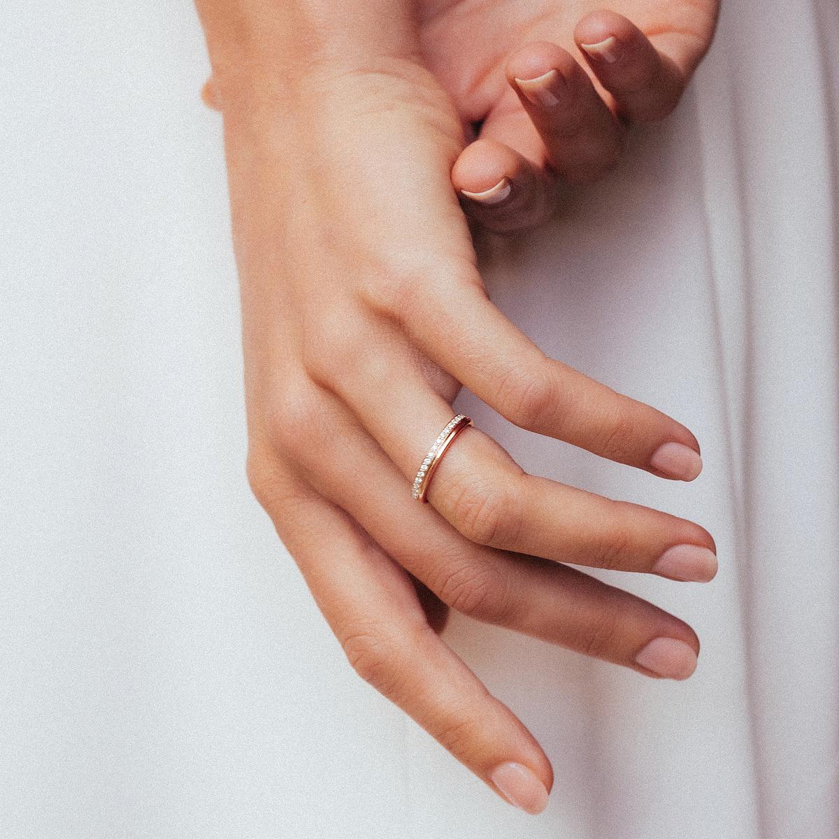 Alliance Pavée Together Diamant