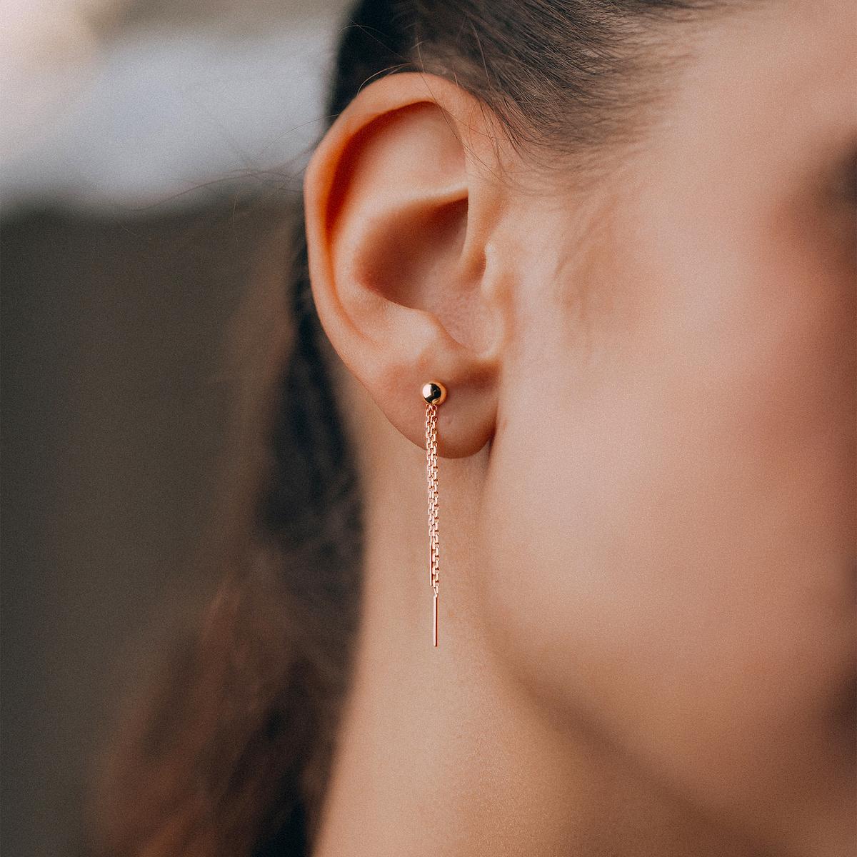 Pendants 2 Fils d'Or