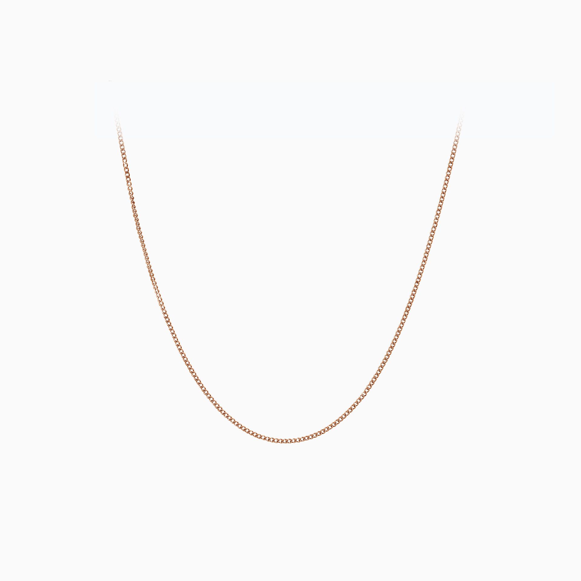 Chaine Gourmette Diamantée 2.00 mm 40 cm
