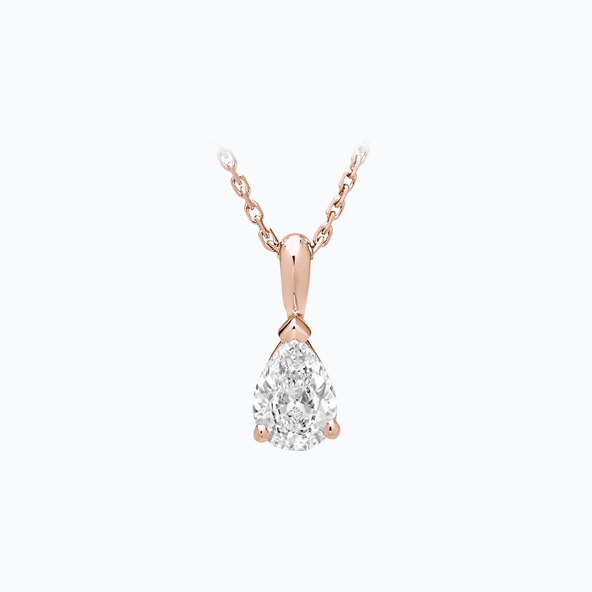 Pendentif Goutte Iconique Diamant de Synthèse