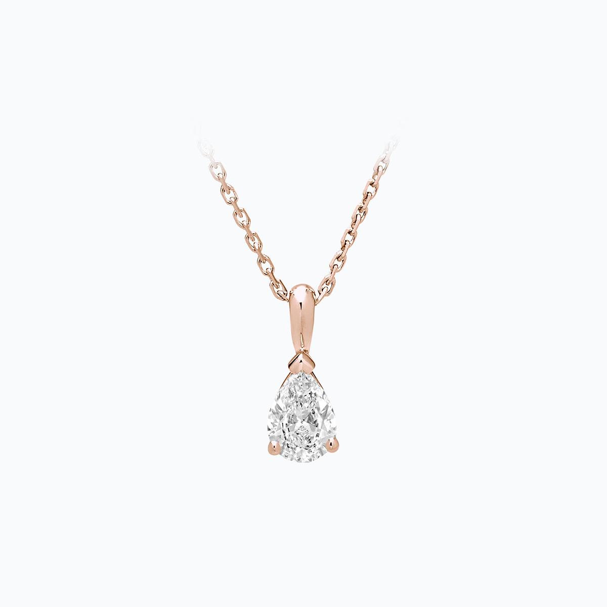 Pendentif Goutte Diamant de Synthèse Prestige