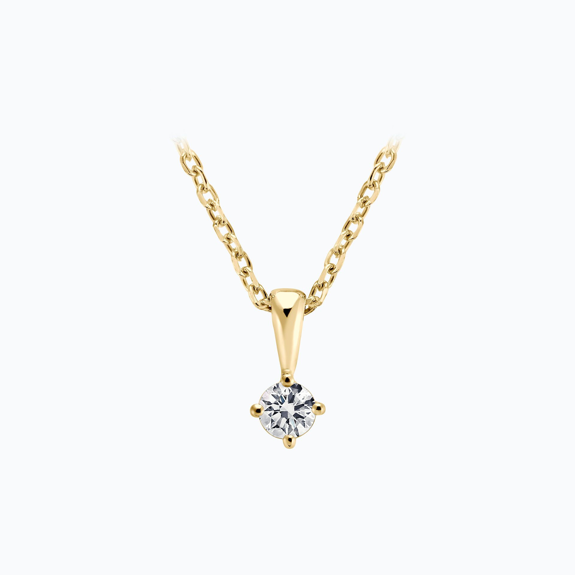 Pendentif Alva Diamant de Synthèse 0.15 carat