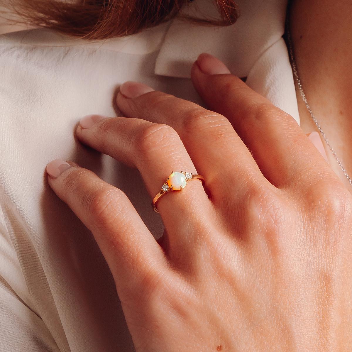 Solitaire Lolly Opale