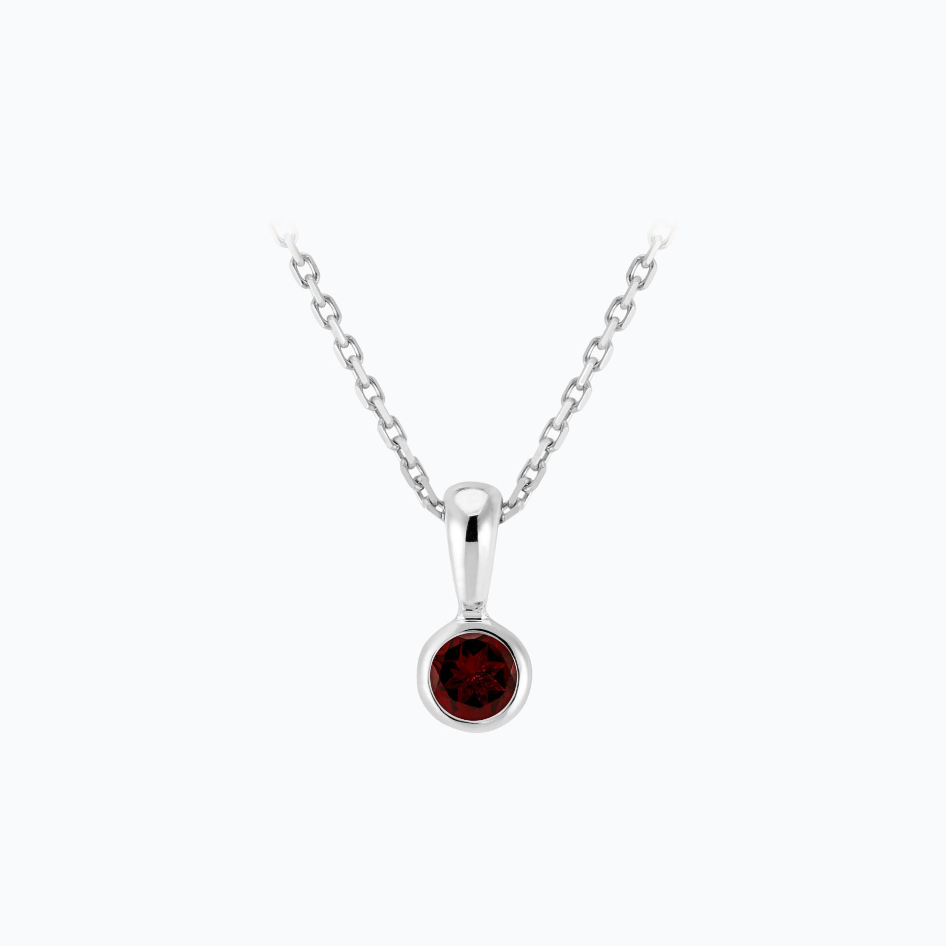 Pendentif Harmony Grenat 3.5 mm