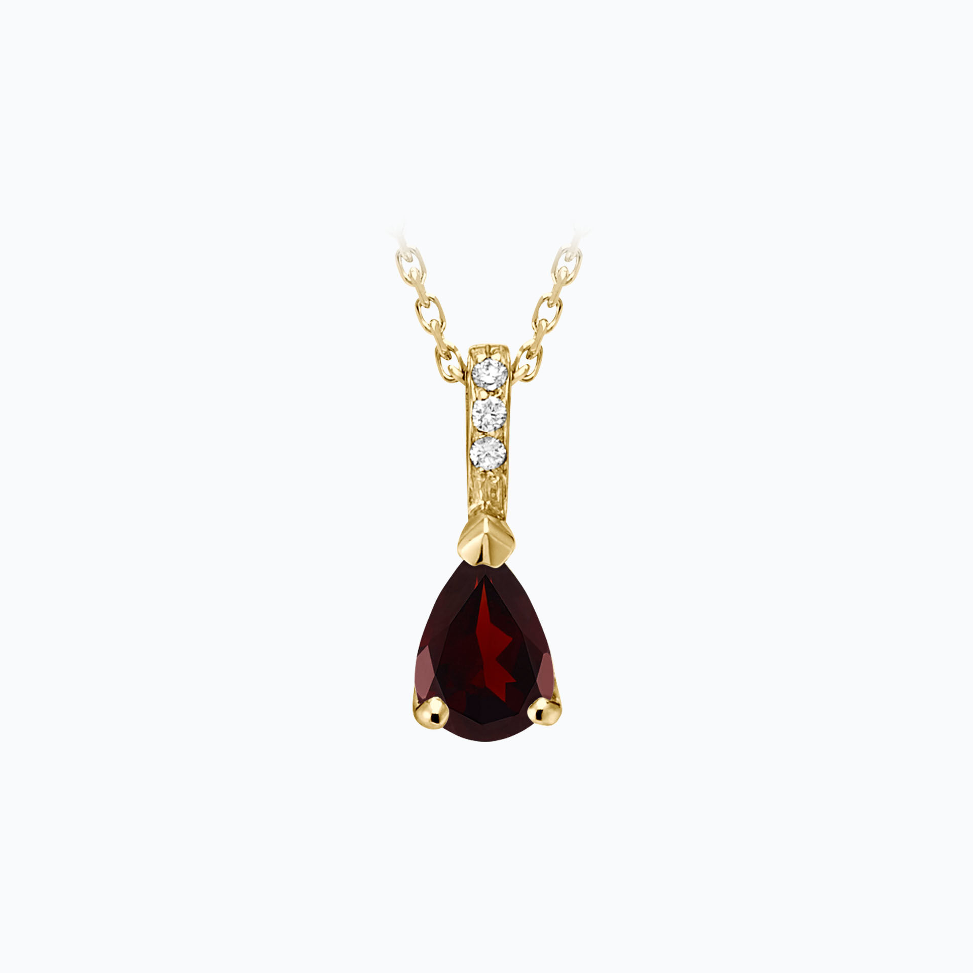 Pendentif Alienor Grenat