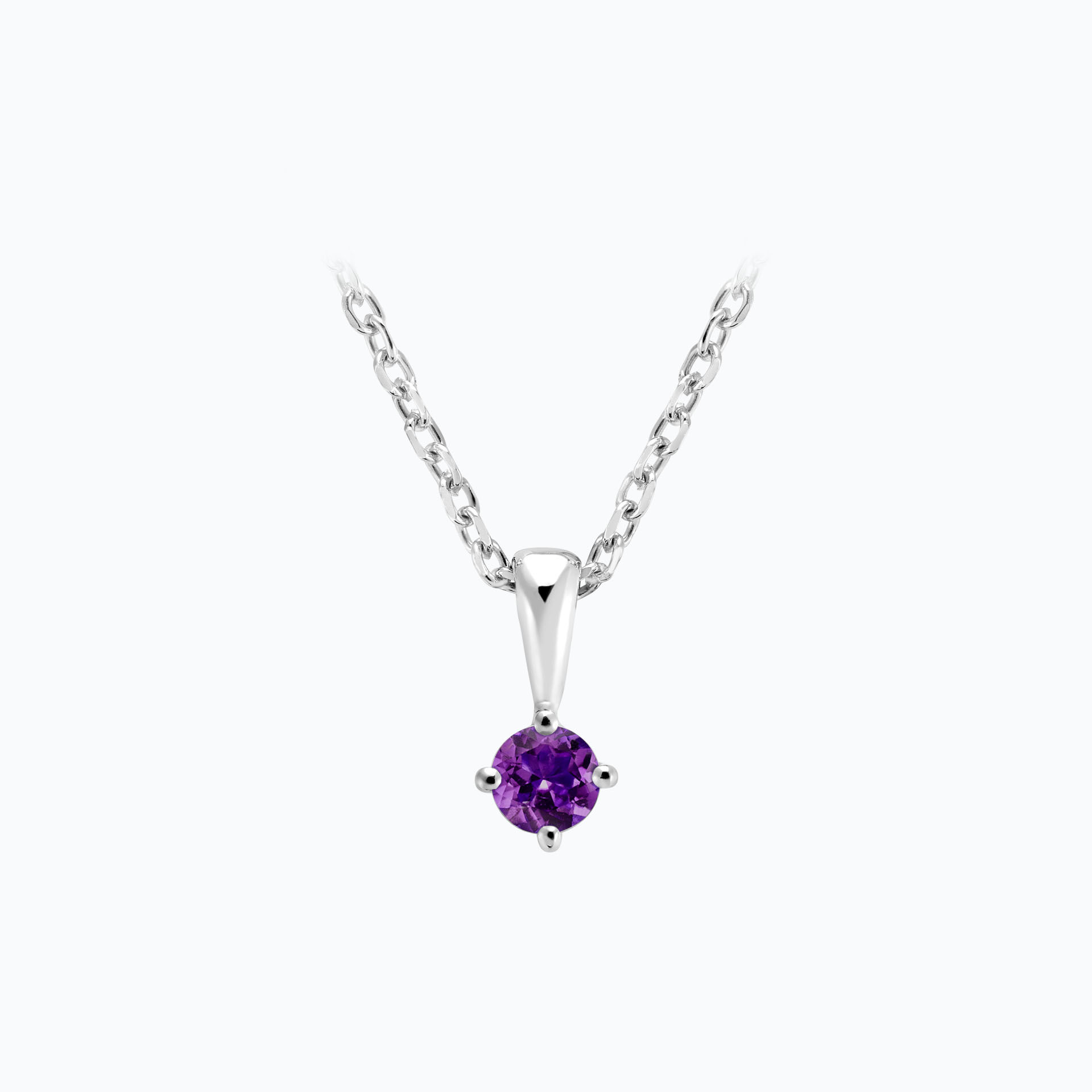 Pendentif Alva Améthyste 3.5 mm