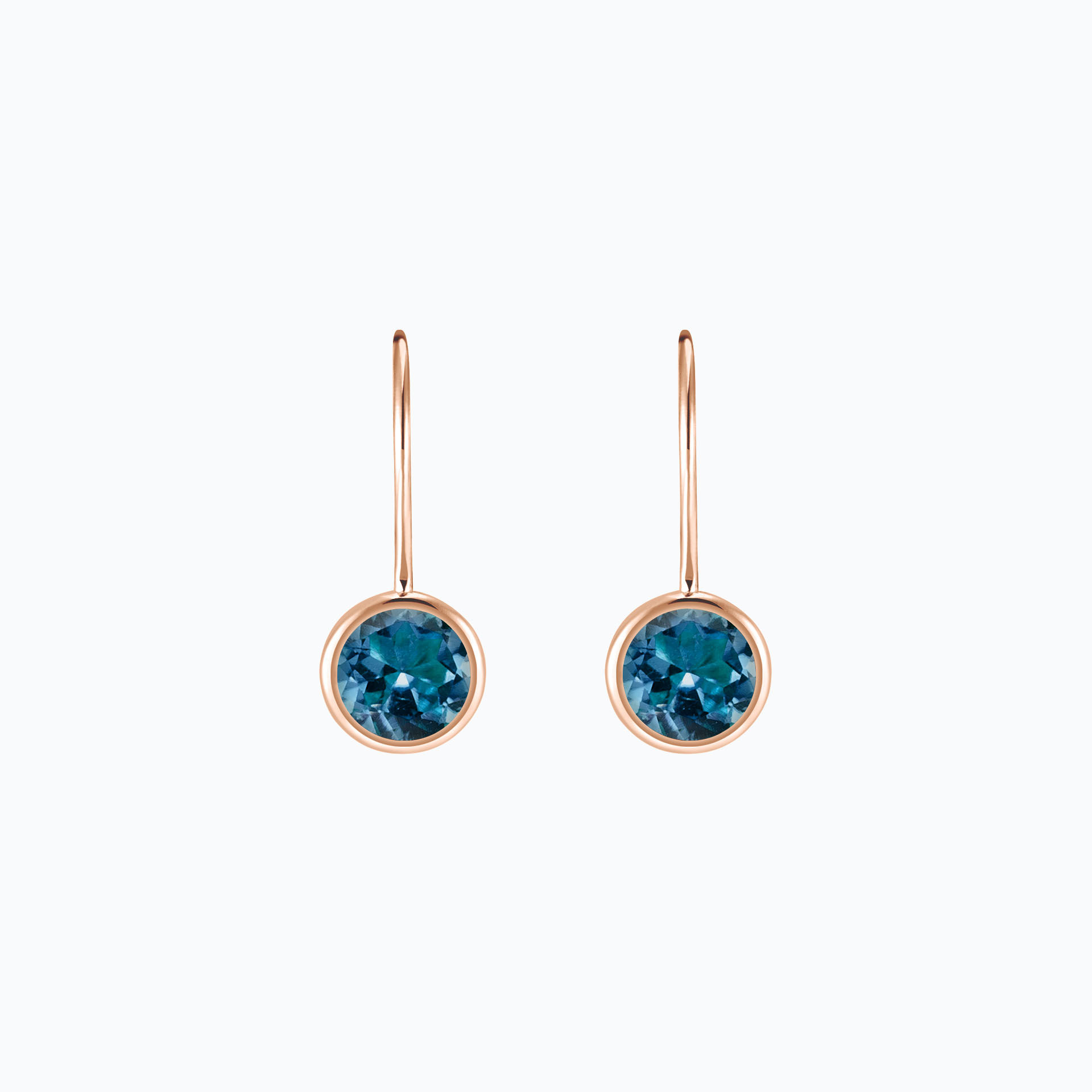 Dormeuses Nymphéa Topaze Blue London